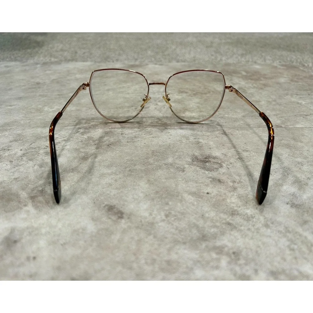 Polaroid PLD 6073/F/S/X ROSE GOLD Oval Sunglasses Rx compatible. Authentic